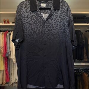 Ksubi Ombré Leopard Shirt